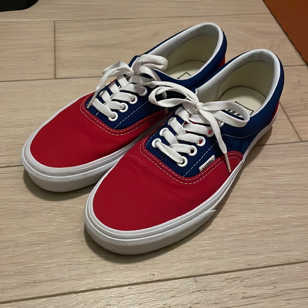 Vans old school show (red/blue)